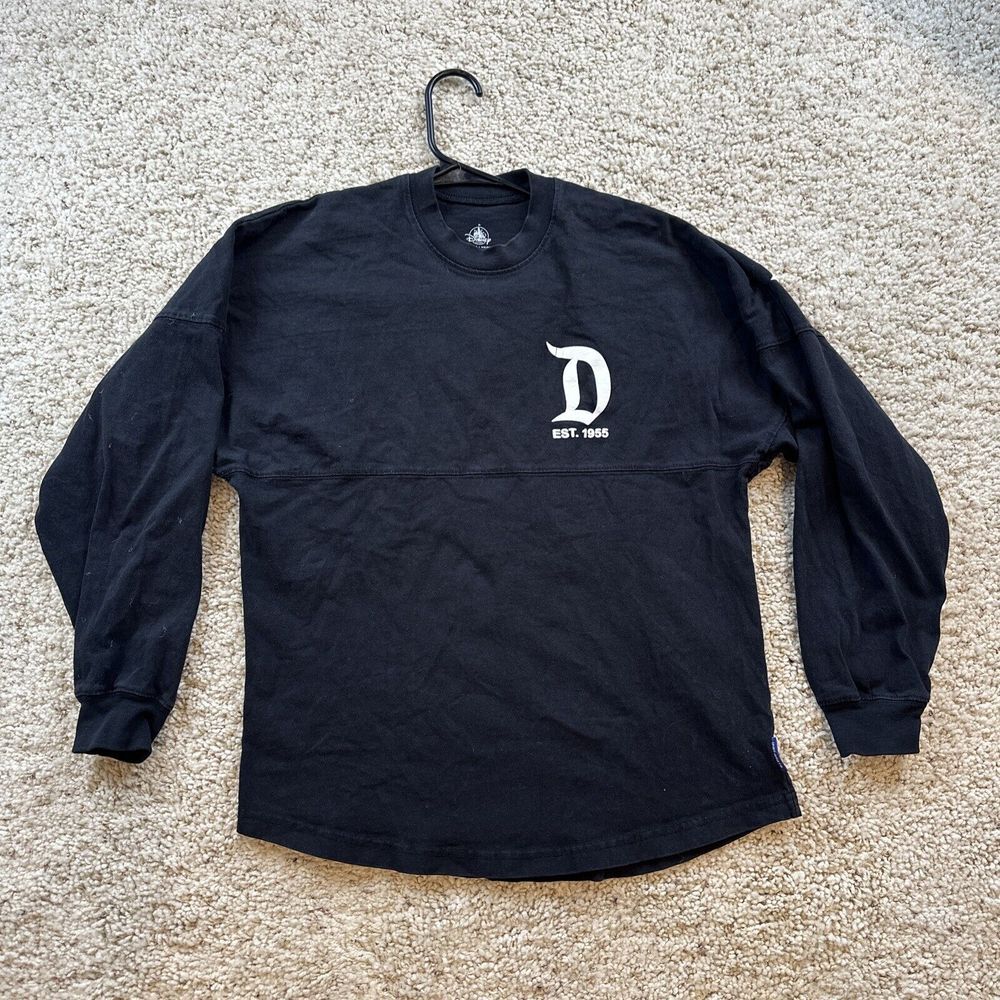 Disney Spirit Jersey Mens XS Black Disneyland Walt World‎ Resort Mickey Mouse